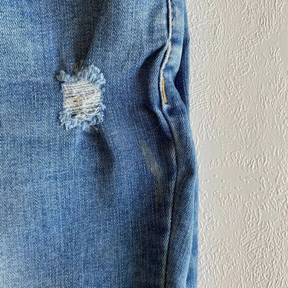 PacSun High Rise Jegging Jeans Size 28 Distressed Skinny Stretch Blue Denim - Picture 7 of 9